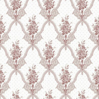 Dutch Wall Decor Swedish Heritage 693-01 Rood Behang