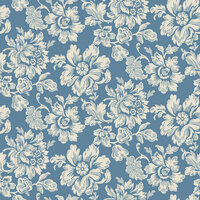 Dutch Wall Decor Swedish Heritage 695-04 Blauw Behang