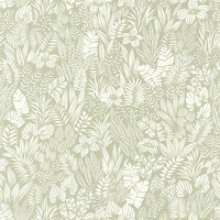 Casadeco California CALF88827272 - Groen Behang