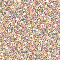Casadeco Flower Market FLOM89215404 - Paars / Wit Behang