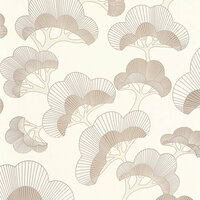 Casadeco Kyoto KYTO88711352 - Beige / Wit Behang