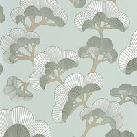 Casadeco Kyoto KYTO88717089 - Groen Behang