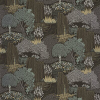 Casadeco Kyoto KYTO88727928 - Groen Behang