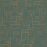 Casadeco Kyoto KYTO88766755 - Blauw Behang