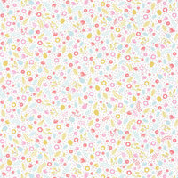 Casadeco Rose &amp; Nino RONI85544416 - Wit / Roze Behang