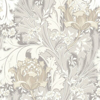 Casadeco So White 4 SWHT84069101 - Beige / Grijs Behang