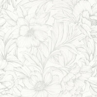 Casadeco So White 4 SWHT82350101 - Wit Behang