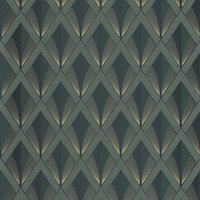 Casadeco Twenties TWNT88677474 - Groen Behang