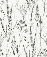 Dutch Wallcoverings Attitude A64201 Wit - Zwart Behang