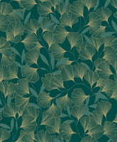 Dutch Wallcoverings Attitude A64403 / A48202 Groen - Goud Behang