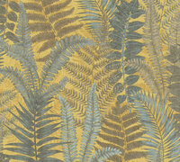 AS Creation Famous Garden - 39347-2 / 393472 Geel Behang
