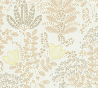 AS Creation Famous Garden - 39349-1 / 393491 Cr&egrave;me Behang