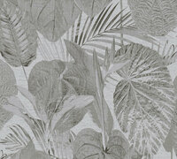 AS Creation Famous Garden - 39355-5 / 393555 Grijs Behang