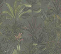 AS Creation Drawn Into Nature - 39433-2 / 394332 Groen Behang