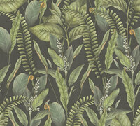 AS Creation Drawn Into Nature - 39413-1 / 394131 Zwart Behang