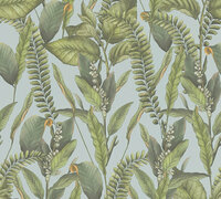 AS Creation Drawn Into Nature - 39413-3 / 394133 Blauw Behang
