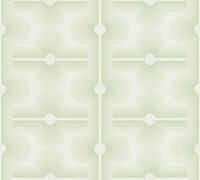 AS Creation Retro Chic - 39533-1 / 395331 Groen - Cr&egrave;me Behang