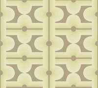 AS Creation Retro Chic - 39533-3 / 395333 Bruin - Groen Behang