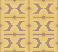 AS Creation Retro Chic - 39533-4 / 395334 Bruin - Geel Behang