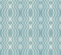 AS Creation Retro Chic - 39534-2 / 395342 Blauw - Cr&egrave;me Behang