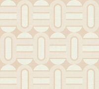 AS Creation Retro Chic - 39536-5 / 395365 Beige - Cr&egrave;me Behang