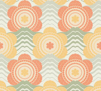 AS Creation Retro Chic - 39539-4 / 395394 Oranje - Geel Behang