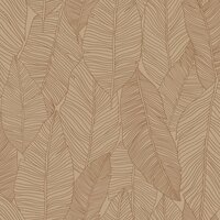 Esta Home Bladeren 139353 Terracotta Roze Behang