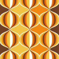 Sanders &amp; Sanders Grafisch 935269 Oranje Geel Behang