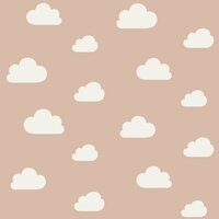 Esta Home Wolken 139486 Terracotta Roze Behang