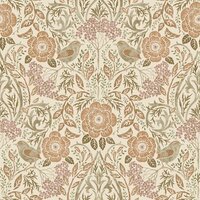 Esta Home Bloemen 139566 Beige Behang