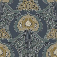 Esta Home Bloom Blauw 139572 Behang