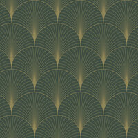 Esta Home Bloom Groen Goud 139584 Behang