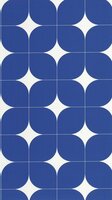 Caselio Outlines OTLS105040630 - Blauw Behang