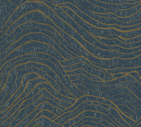 AS Creation Jade - 39507-4 / 395074 Blauw Behang