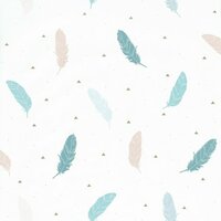 Caselio Girl Power GPR100776613 - Blauw Behang