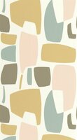 Casadeco Milano Sixties MISI89382303 - Multicolours Behang