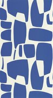 Casadeco Milano Sixties MISI89386776 - Blauw Behang