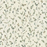 Rasch Country Charme 486148 Groen Behang