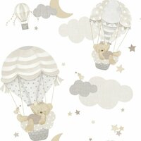 Noordwand Happy 14817 Wit Beige Grijs Behang