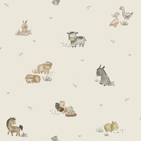 Noordwand Happy 14831 Grijs Beige Behang