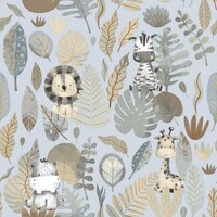 Noordwand Happy 14836 Blauw Beige Behang