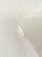 Noordwand Lustre F-VL6001 Wit Beige Behang