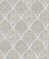 Noordwand Lustre MT2035 Grijs / Koper metallic Behang