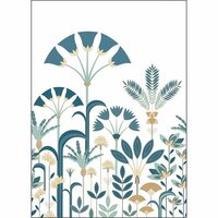 Caselio Elegance ELC105326003 - Blauw Behang