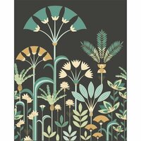 Caselio Elegance ELC105327005 - Groen Behang