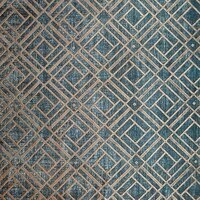 Casamance Louxor 70740466 - Blauw Behang