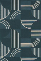 Casamance Faubourg Des Lumières 76271528 - Blauw Behang
