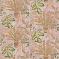 HookedOnWalls CABANE KENTIS 20913 Groen / Roze Behang