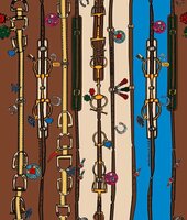 HookedOnWalls ENRIQUEZLAND PORTAFORTUNA 25528 Behang