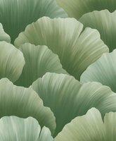 HookedOnWalls GINKGO GINKGO 21902 Groen Behang